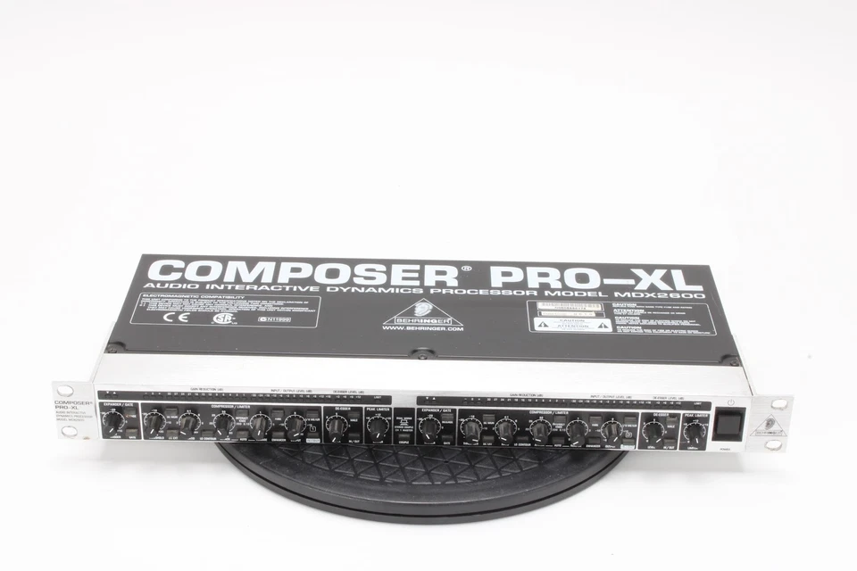 Behringer MDX2600 Composer Pro-XL Audio Interactive Dynamics Processor - Fair - Image 1 of 4