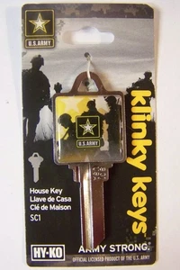 Army Schlage House key blank - Picture 1 of 1