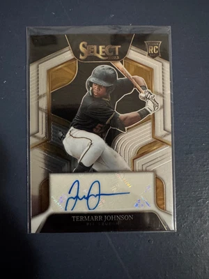 Termarr Johnson 2023 Panini Select Rookie Signatures #RS-TJ Auto Pirates - Image 1 of 2