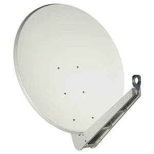 Gibertini Spiegel SE Profi Serie 85cm lichtgrau | Alu SAT Antenne | hochwertig - Bild 1 von 4