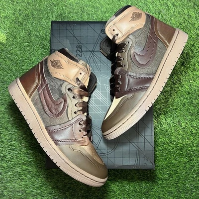 Size 7.5W - Air Jordan 1 Method of Make High Archaeo Brown W - Image 1 of 4