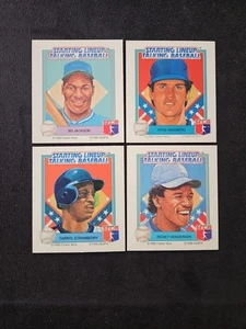 1988 Starting Lineup Talking Baseball Complete Card Set RARE Bo Jackson NM - Picture 1 of 14
