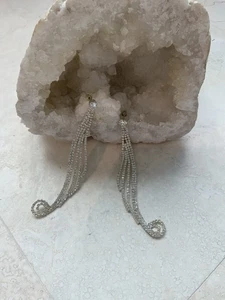 Neu ohne Etikett Strass fabelhafte Ohrhänger von Modeschmuck - Bild 1 von 4