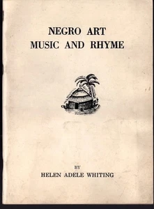 NEGRO ART MUSIC AND RHYME FOR YOUNG FOLKS (1967) Lois Mailou Jones EX-LIB VTG - Bild 1 von 5