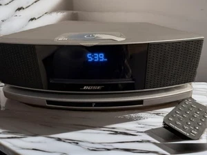 Bose Wave SoundTouch Music System IV CD/FM/AM Wi-Fi Bluetooth Silver usato - Foto 1 di 6