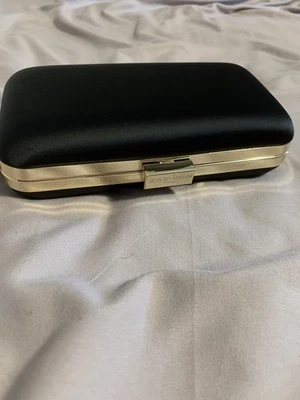 Gafas de sol Giorgio Armani negras grandes estuche rígido con cubierta auténtico diseñador Foto 1 de 4