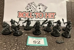 Warhammer 40k Chaos Spafe Marines Cultistas X10 Parte Pintada - Imagen 1 de 1