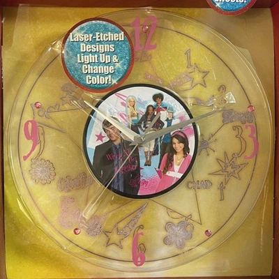 Reloj de Pared con Iluminación Musical de Secundaria, Luces LED Multicolores Foto 1 de 2