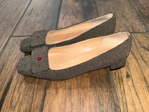 Kate Spade Heels Size 8B Red Buttons - Picture 1 of 9