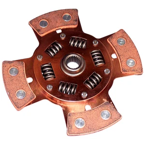 200mm Clutch Disc, 4 Puck Sprung Dunebuggy & VW - Foto 1 di 1