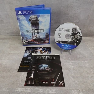 Star Wars Battlefront PS4 CIB Sony PlayStation 4 completo di inserti dadi Jedi - Foto 1 di 6