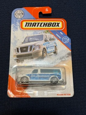 matchbox mbx coastal nissan nv van  - 2019 white blue sea aquatorium   - Image 1 of 3
