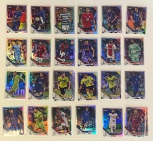 TOPPS Chrome Champions League 2021 - 2022 Select Refractor Cards