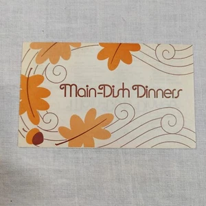 Rare 1950 VTG Bisquick "Main Dish Dinners" Recipes Cookbook Booklet - Picture 1 of 24