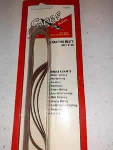 EXCEL SANDING STICK BELTS PACK OF 5 GRIT 120 EXCEL 55680 - Picture 1 of 1