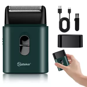 Hatteker Electric Foil Shaver Razor Beard Trimmer Hair Shaving Cordless Recharge - Picture 1 of 14