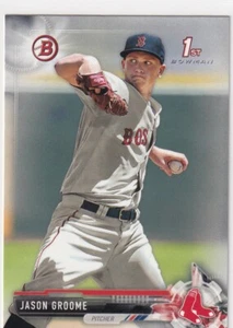 2017 BOWMAN 1ST RC JASON GROOME BOSTON RED SOX FIRST ROOKIE (QTY) Z318 - Picture 1 of 2