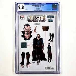 Maestro: World War M #4 NM/M 🤯 1:10 Design Variant 🤯 Marvel Comics 2022 - Picture 1 of 4