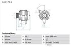 Bosch Alternator For Citroen Saxo D Vjytud5 15 09 1996 09 2003 Genuine