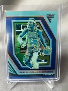 2022-23 Panini Flux - SHAI GILGEOUS-ALEXANDER #154 Blu /99! TUONO! MVP! - Foto 1 di 3