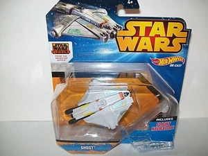 Star Wars Rebels Ghost Hot Wheels Diecast Includes Flight Navigator New - Picture 1 of 2