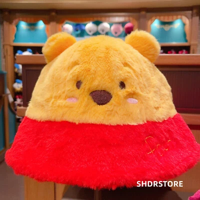 Disney Auténtico Winnie the Pooh Sombrero Suave Gorra Disneyland Exclusivo Foto 1 de 2