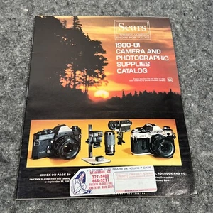 Vintage Sears Catalog 1980-81 Camera & Photographic Supplies Catalog - Picture 1 of 10