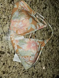 Top de bikini floral Rip Curl talla grande - Imagen 1 de 4