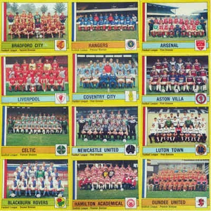 Panini 87 (1987) Recovered Football Sticker (Used) Squad Line Up - Various Multi - Picture 1 of 56