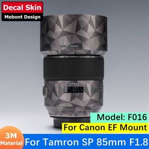 Decal Skin For Tamron SP 85mm F1.8 F016 Camera Lens Sticker Vinyl Wrap Film Coat