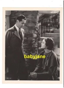 MYRNA LOY ROBERT MONTGOMERY ORIGINAL 8X10 PHOTO 1933 WHEN LADIES MEET - Picture 1 of 1