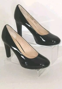 Rockport Alley Patent Leather Pump BLACK High Heels Size 9.5 M - NWOB - Ret $129 - Picture 1 of 12