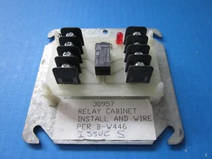 GAMEWELL FCI 30957 RELAY CABINET - Picture 1 of 3