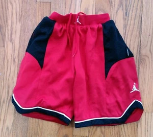 Vintage Nike Air Jordan Red Basketball Shorts Children Size S - Picture 1 of 5