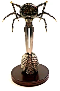 Unicorn Brand Fantasy Spider Knife and Stand and Box UN012 - Picture 1 of 8