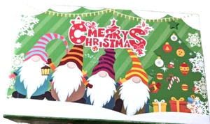 4 Pack Lighted Tomte Gnomes Christmas Ornaments, Handmade Swedish Santa Gnomes P - Picture 1 of 3