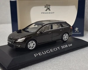Peugeot 508 SW 2010 Brown Guarandja 1:43 Norev 4758001 SUPERB DETAILS!! - Picture 1 of 16