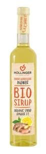 INGWER-ZITRONEN-BIO-SIRUP 500 ml - HOLLINGER - Bild 1 von 1