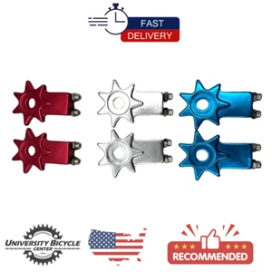 BMX CHAIN TENSIONER CYCLERITE STARZ FOR 3/8 AXLE ASSORTED - NEW - Picture 1 of 4