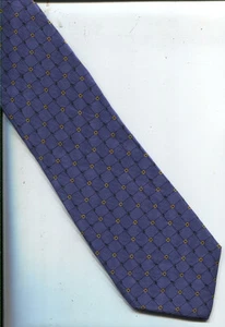 NEW CLASSIC ROYAL CLASSIC FOR TOMS JAMES 100% SILK CHECKED NECK TIE NECKTIE - Picture 1 of 1