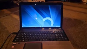 Toshiba Satellite S855D-S5120 Laptop AMD A10-4600M w/ Power Adapter, No Battery - Picture 1 of 8