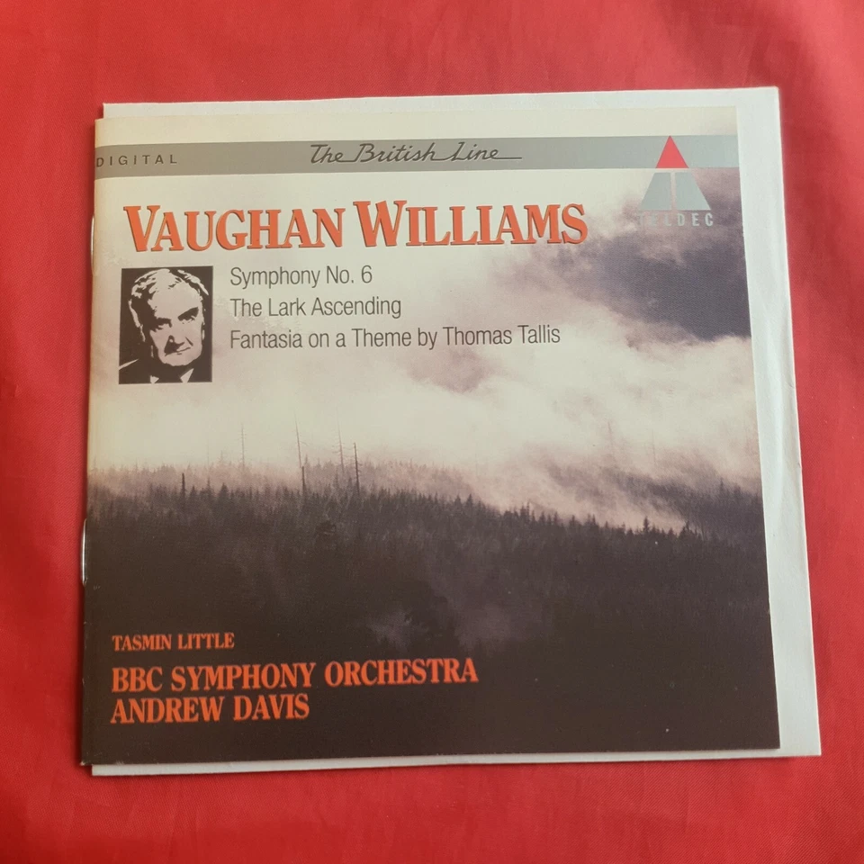 Vaughan Williams Symphony No. 6 The Lark Ascending Tasmin Little Andrew Davis CD - Изображение 1 из 4