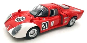 Ricko 1/18 Scale Diecast DC9824M - Alfa Romeo 33.2 Daytona #20 - Red - Picture 1 of 5
