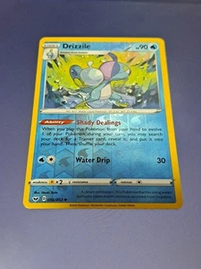 Drizzile 056/202 Sword & Shield Base Set Reverse Holo Pokemon Card - Picture 1 of 2