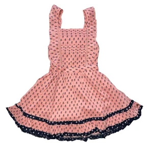 Scotch & Soda All over Print Pinafore Girl's Sundress size 8 NEW - Picture 1 of 12