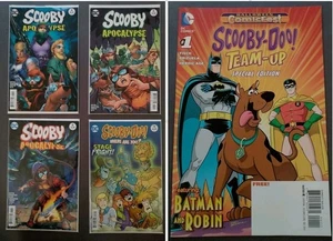 Scooby Apocalpyse #4,5,6 ,Scooby-doo #74. 5 Comic LOT(Boarded . OLD).WOW - Picture 1 of 5