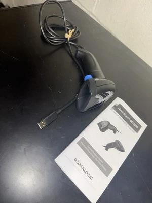 Datalogic QuickScan QD2590-BK 1D/2D Handheld Barcode Scanner w/ USB/RS232 Cable - Изображение 1 из 4