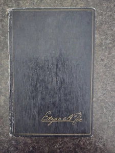 Vintage 1904 The Works Of Edgar Allan Poe Volume 2 Two Commemorative Edition Gd+ - Picture 1 of 12