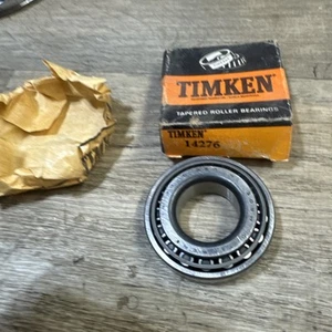 TIMKEN 14130 / 14276 Tapered Roller Bearing Set Made in USA free Shipping - Picture 1 of 5