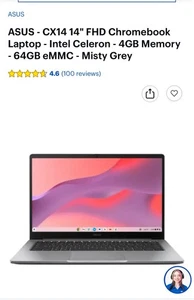 ASUS Chromebook 14-inch CX14 - Picture 1 of 1